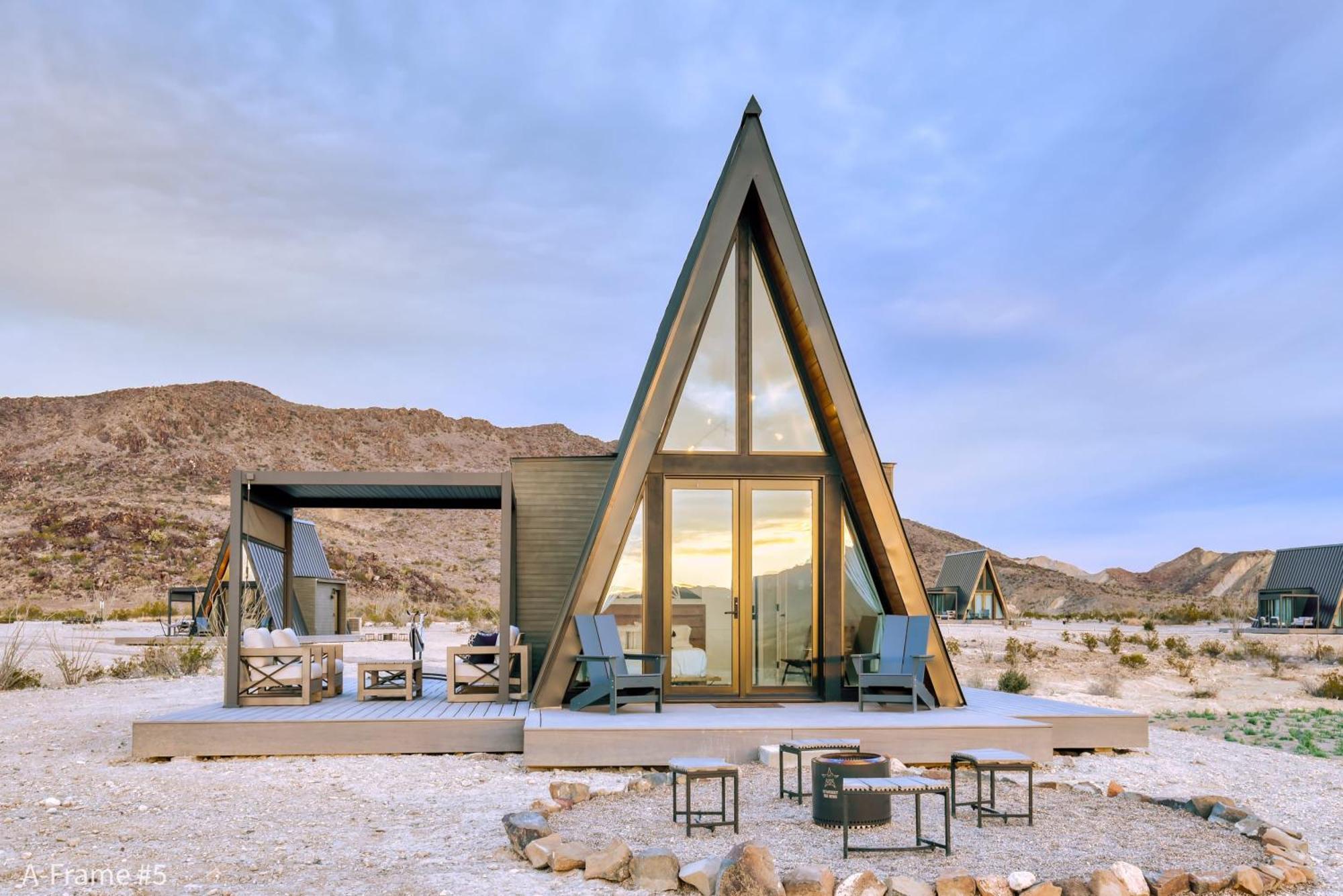 Stardust Big Bend Luxury A-Frame#5 Great Views Villa Terlingua Ngoại thất bức ảnh