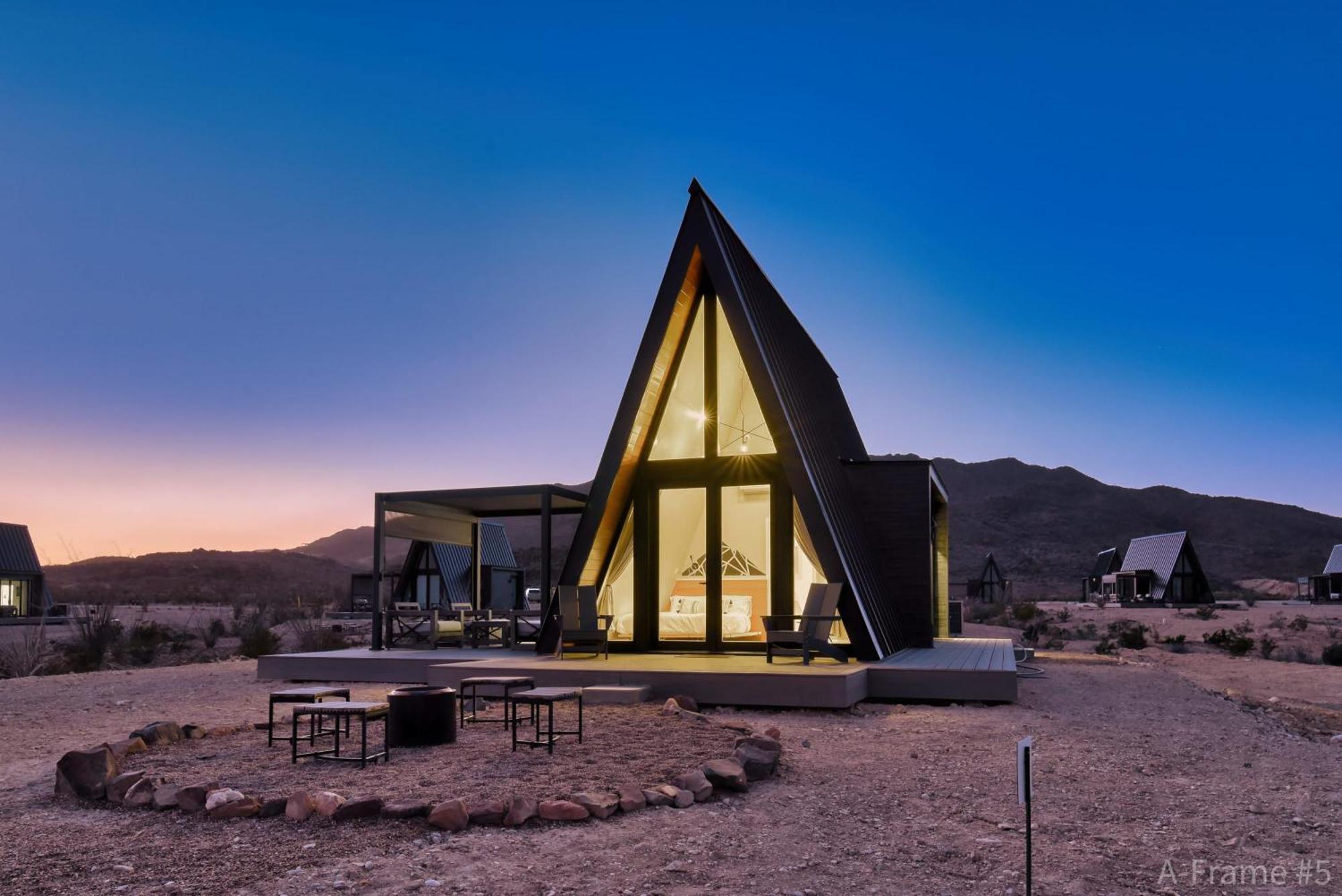 Stardust Big Bend Luxury A-Frame#5 Great Views Villa Terlingua Ngoại thất bức ảnh