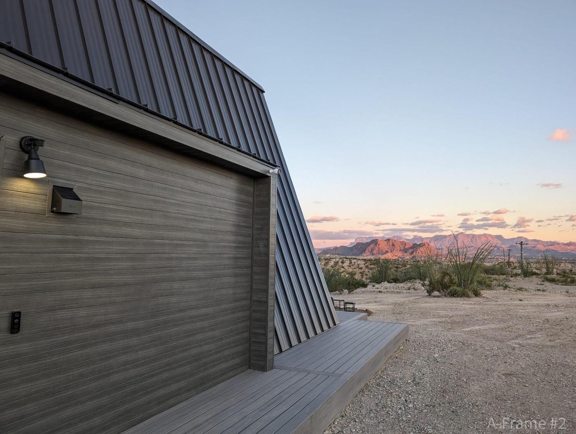 Stardust Big Bend Luxury A-Frame#5 Great Views Villa Terlingua Ngoại thất bức ảnh