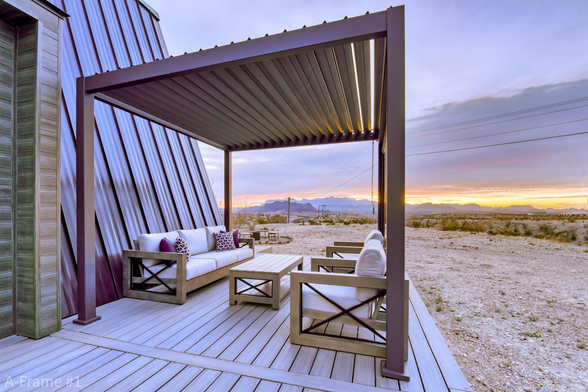 Stardust Big Bend Luxury A-Frame#5 Great Views Villa Terlingua Ngoại thất bức ảnh