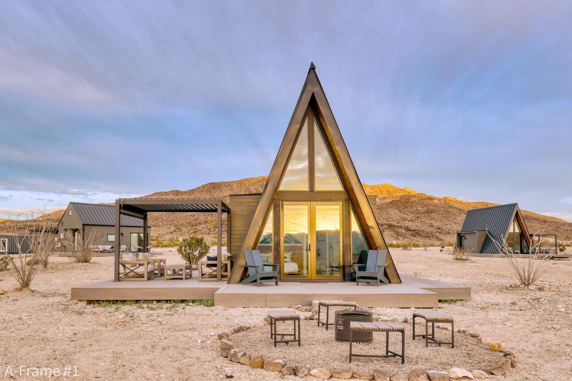 Stardust Big Bend Luxury A-Frame#5 Great Views Villa Terlingua Ngoại thất bức ảnh