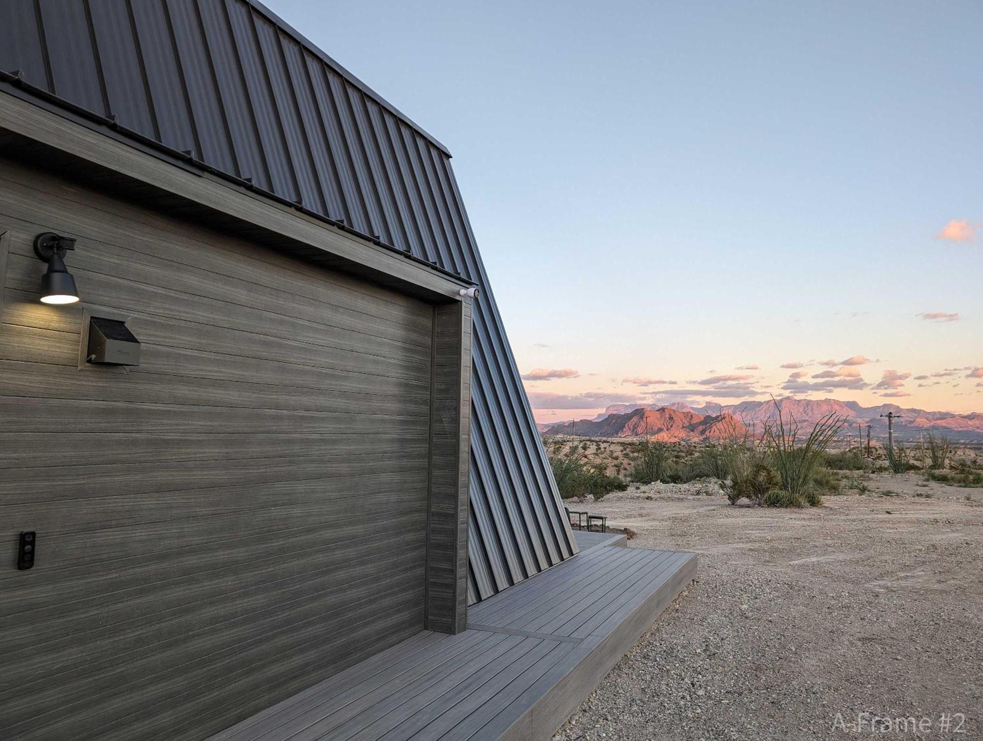 Stardust Big Bend Luxury A-Frame#5 Great Views Villa Terlingua Ngoại thất bức ảnh