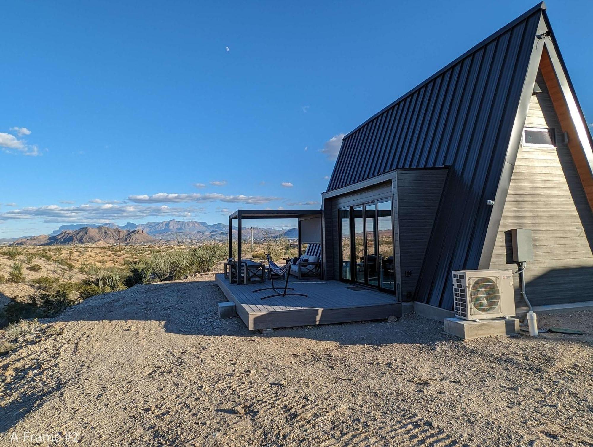 Stardust Big Bend Luxury A-Frame#5 Great Views Villa Terlingua Ngoại thất bức ảnh