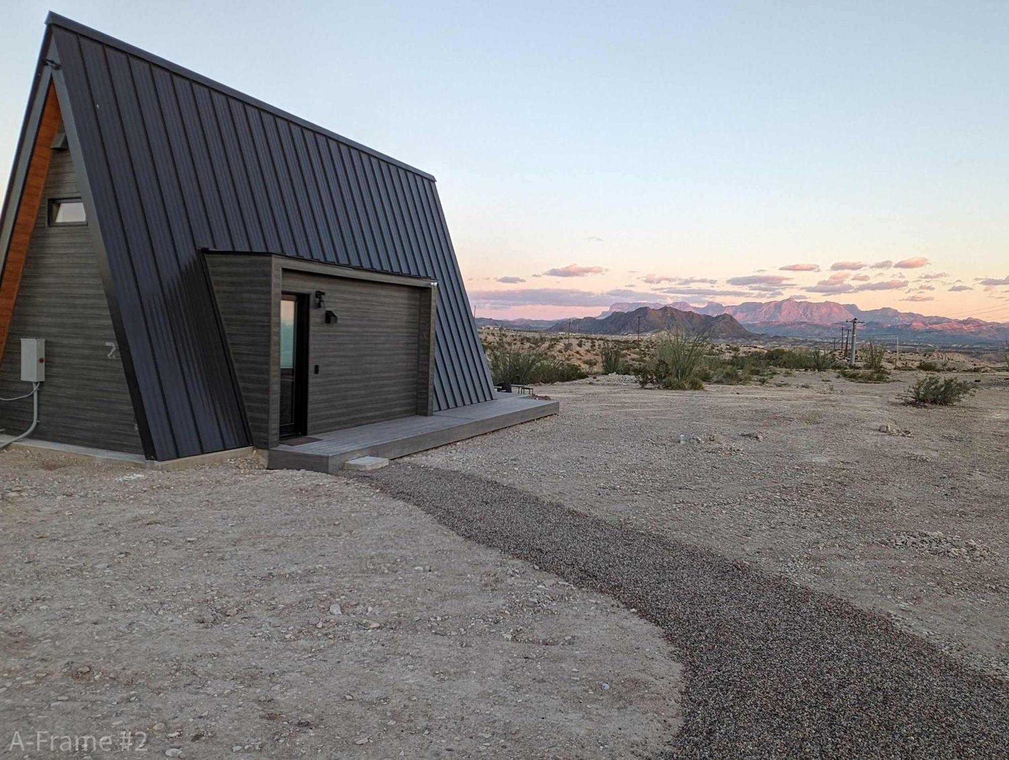 Stardust Big Bend Luxury A-Frame#5 Great Views Villa Terlingua Ngoại thất bức ảnh