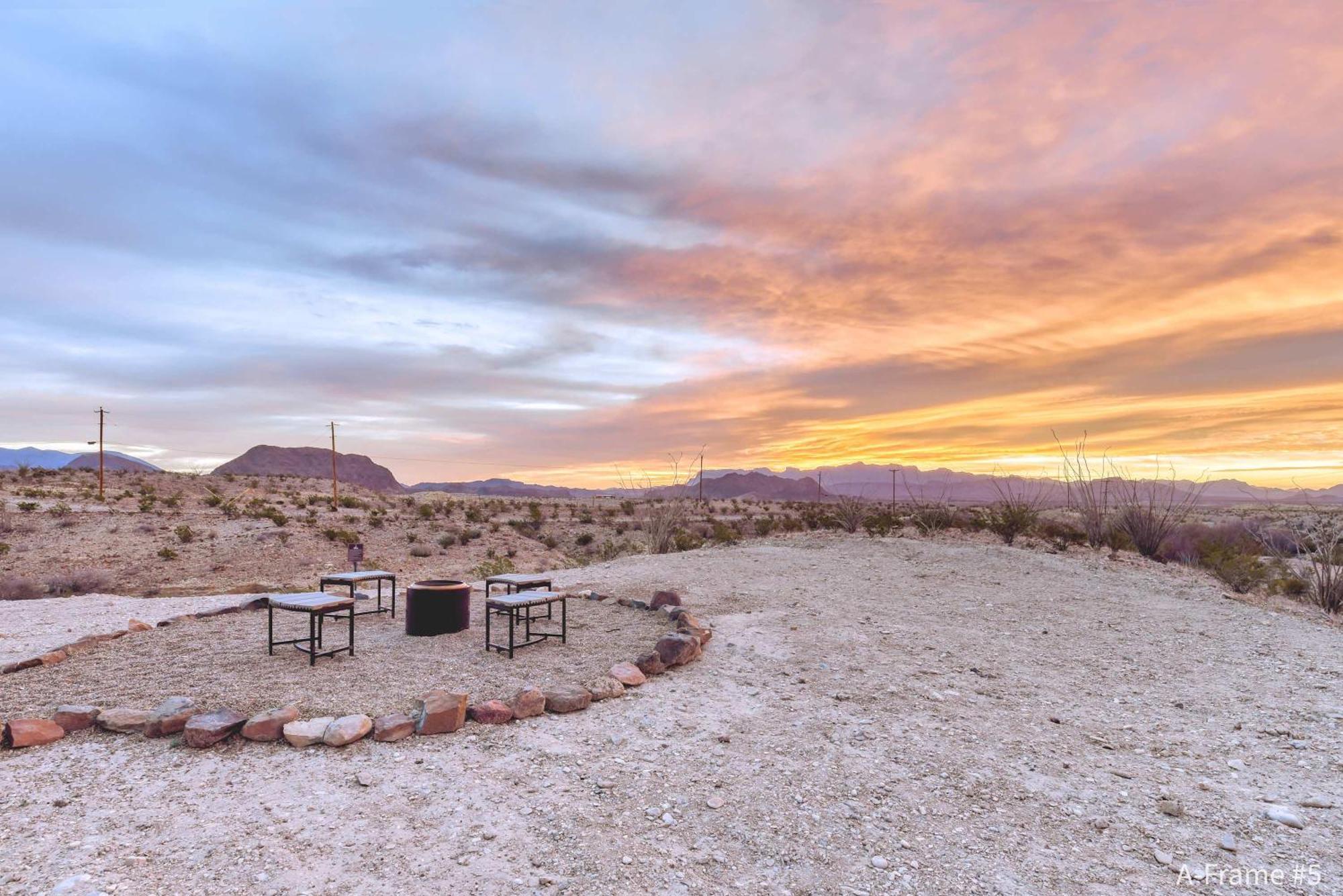 Stardust Big Bend Luxury A-Frame#5 Great Views Villa Terlingua Ngoại thất bức ảnh