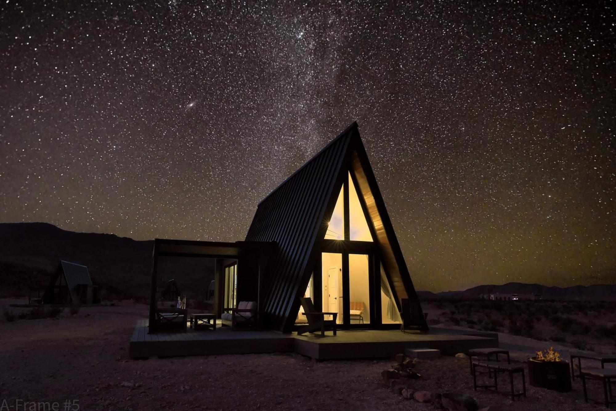 Stardust Big Bend Luxury A-Frame#5 Great Views Villa Terlingua Ngoại thất bức ảnh