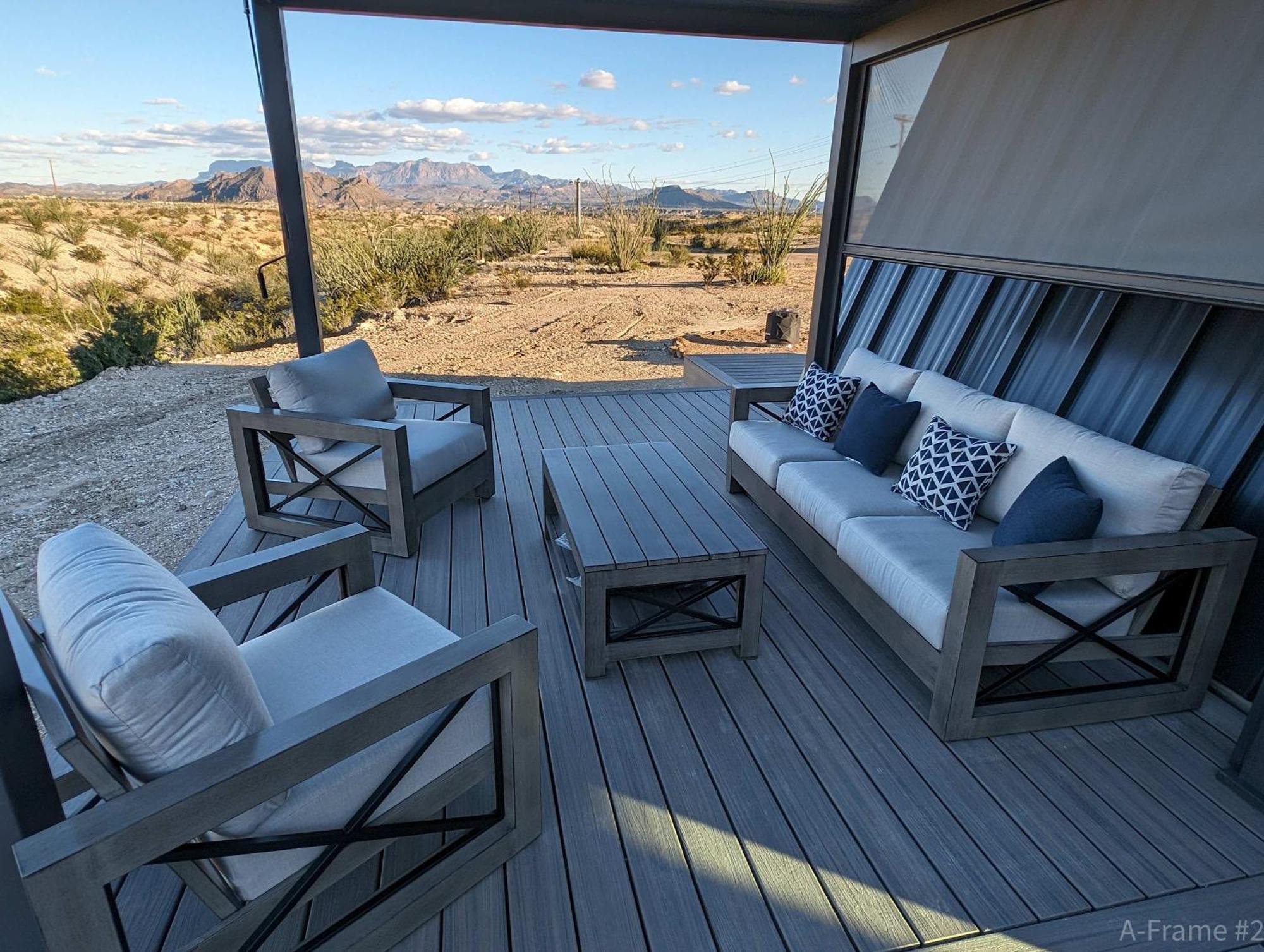 Stardust Big Bend Luxury A-Frame#5 Great Views Villa Terlingua Ngoại thất bức ảnh